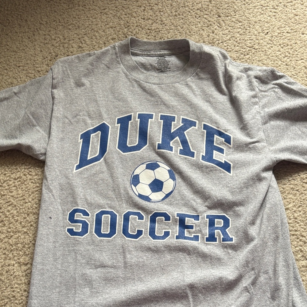 Duke Soccer Gray T-Shirt